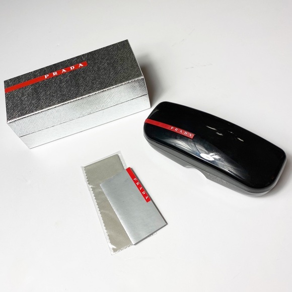 Prada Linea Rossa Unisex Orange Lens Sungl… - Picture 4 of 7